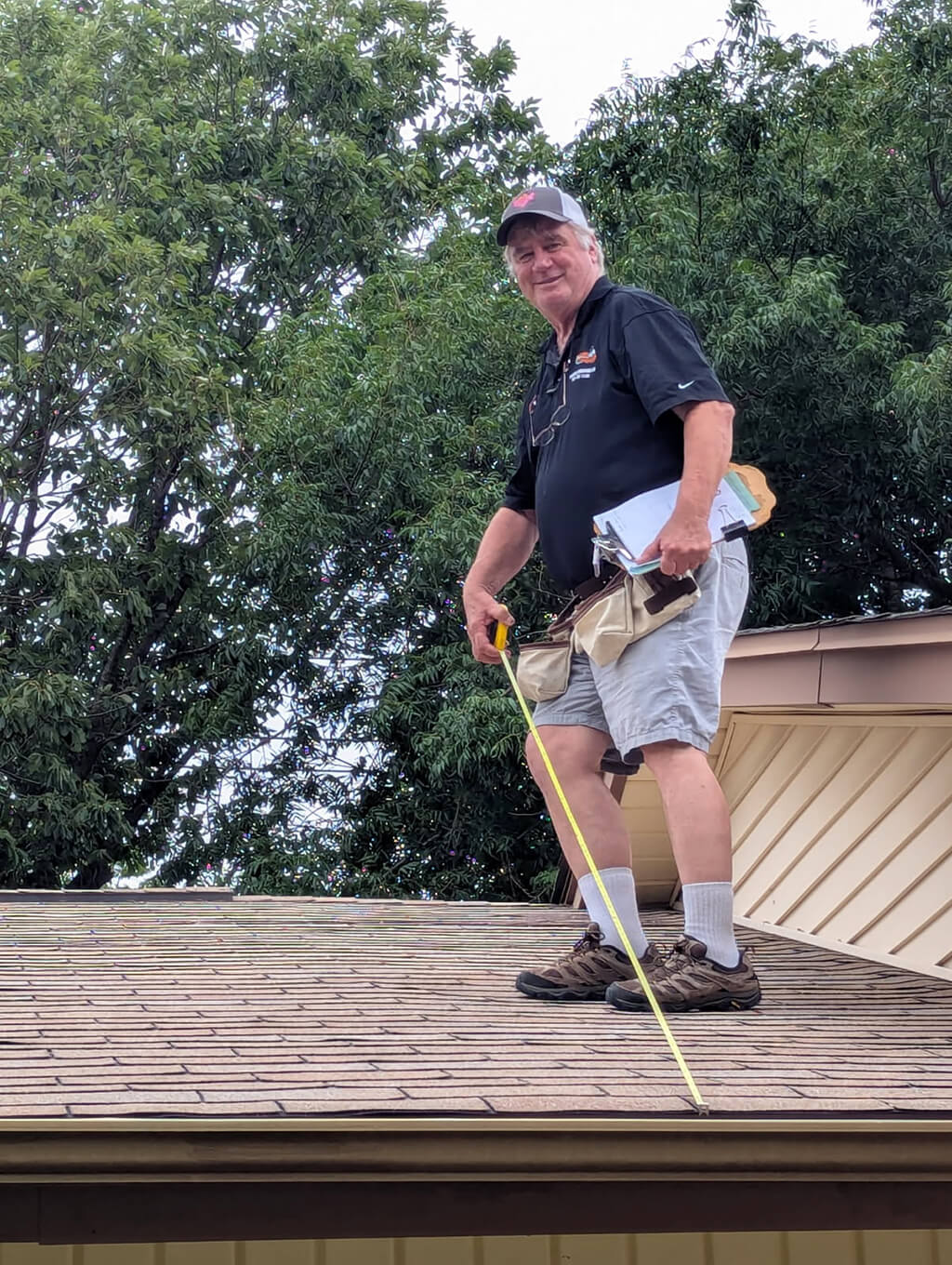 Ruddy's Roofing replacing roof